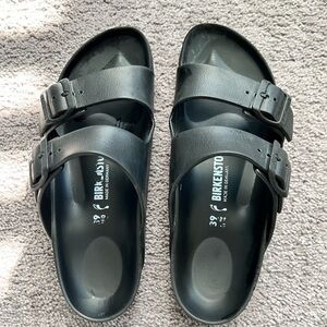 Birkenstock Black Slide Sandals